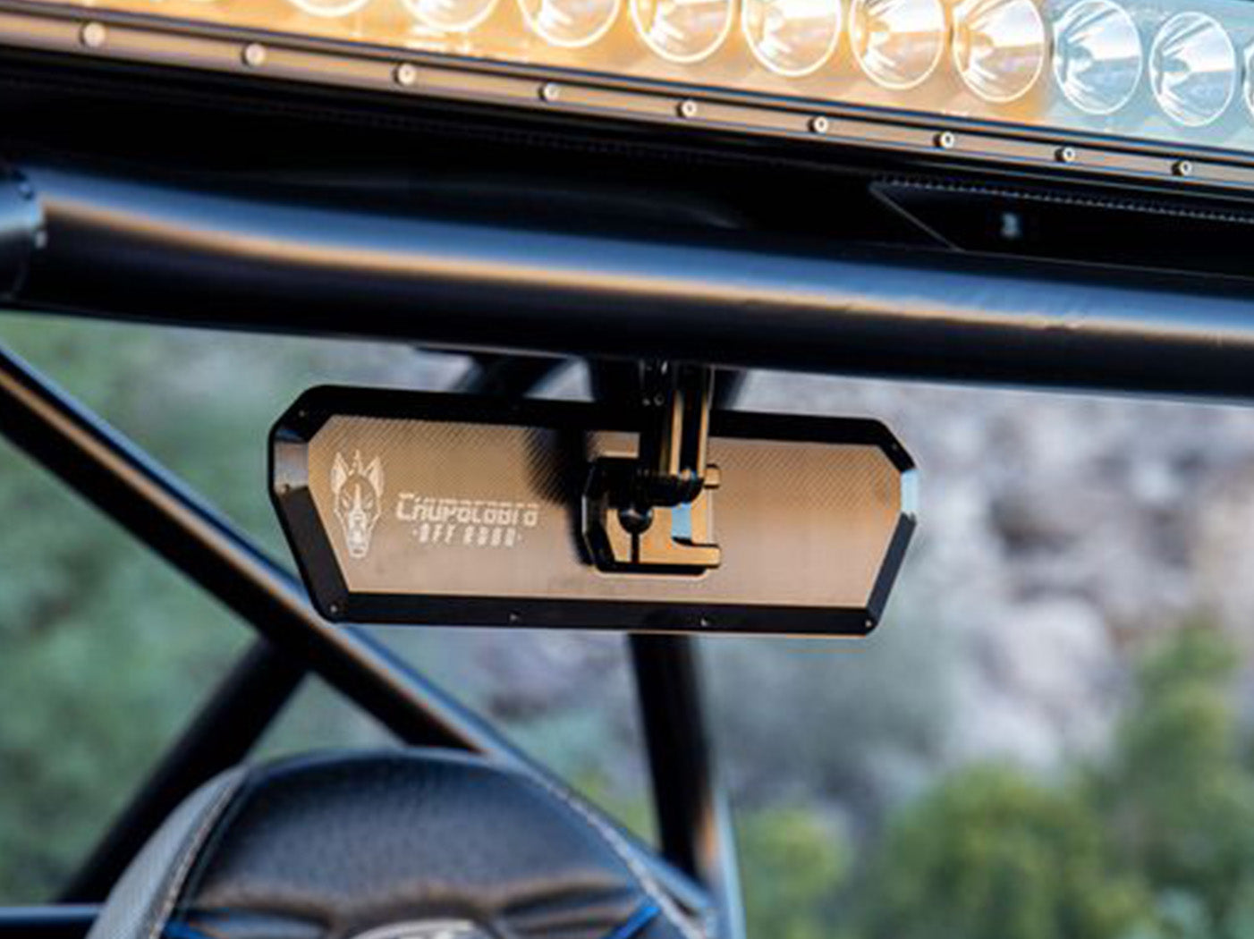 Chupacabra Super DELUXE 11" Center Rearview Mirror