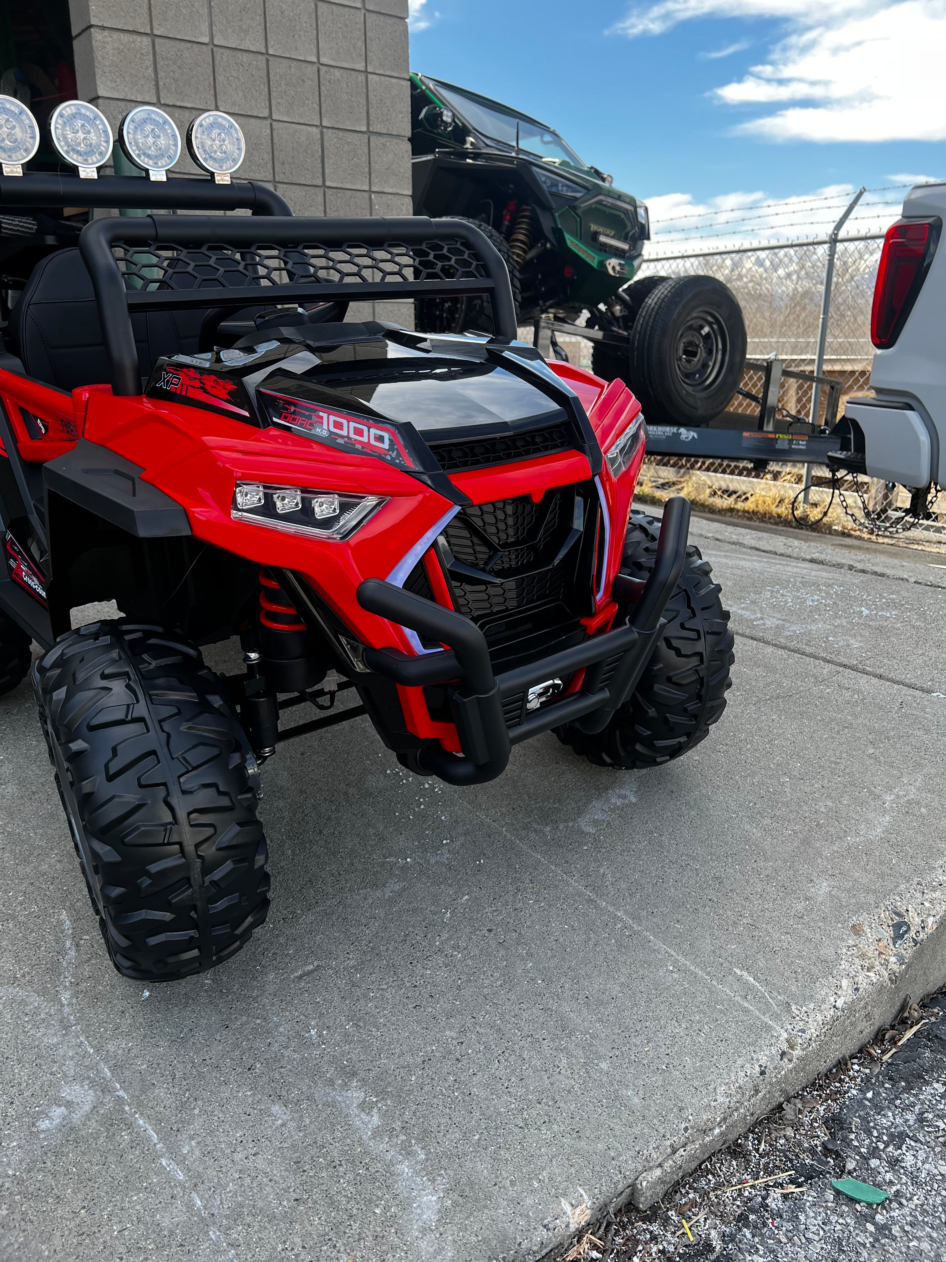 MiniWheelers Polaris RZR Turbo S Kids Ride on 24v Vehicle with Remote Control