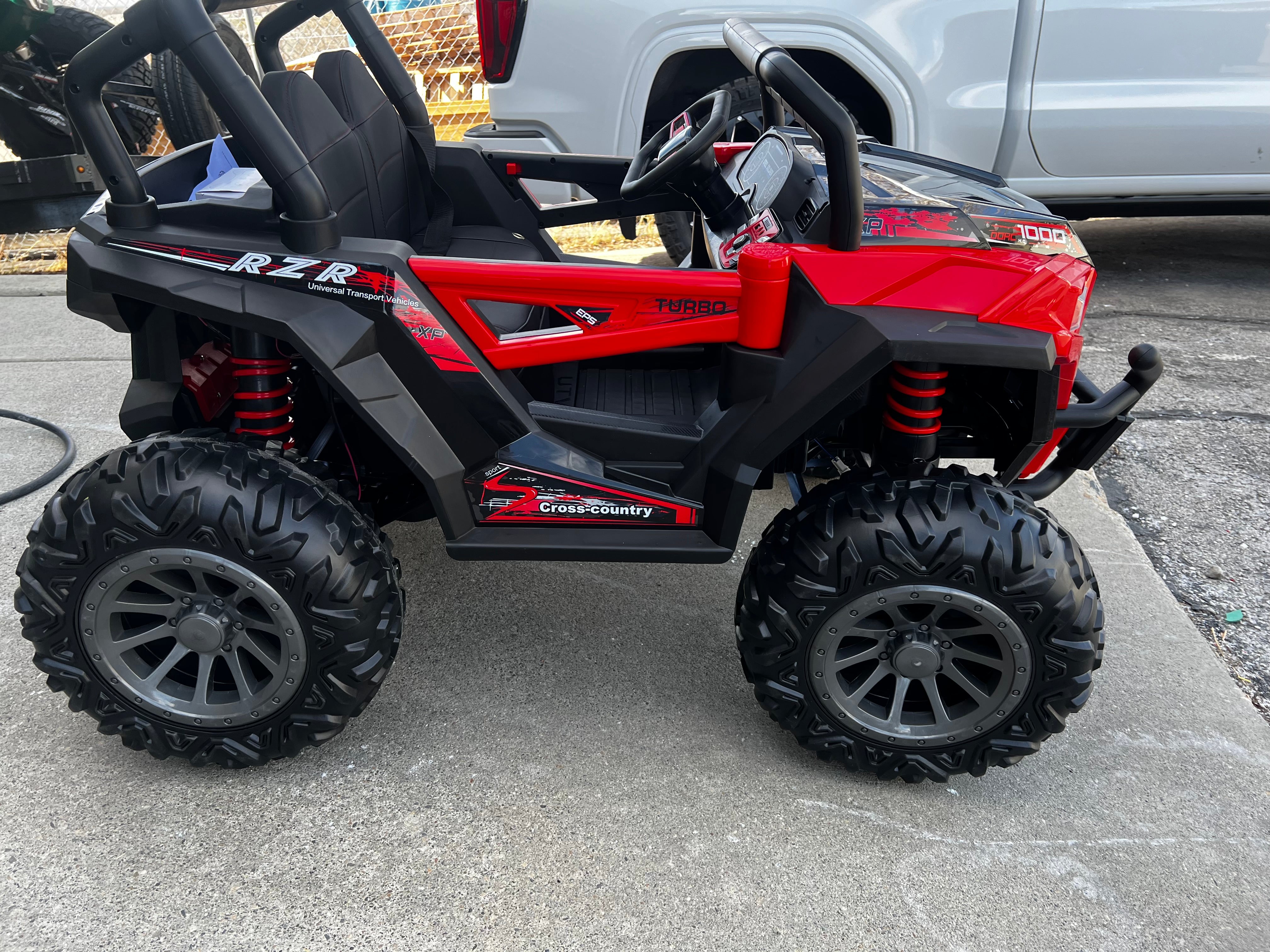 MiniWheelers Polaris RZR Turbo S Kids Ride on 24v Vehicle with Remote Control