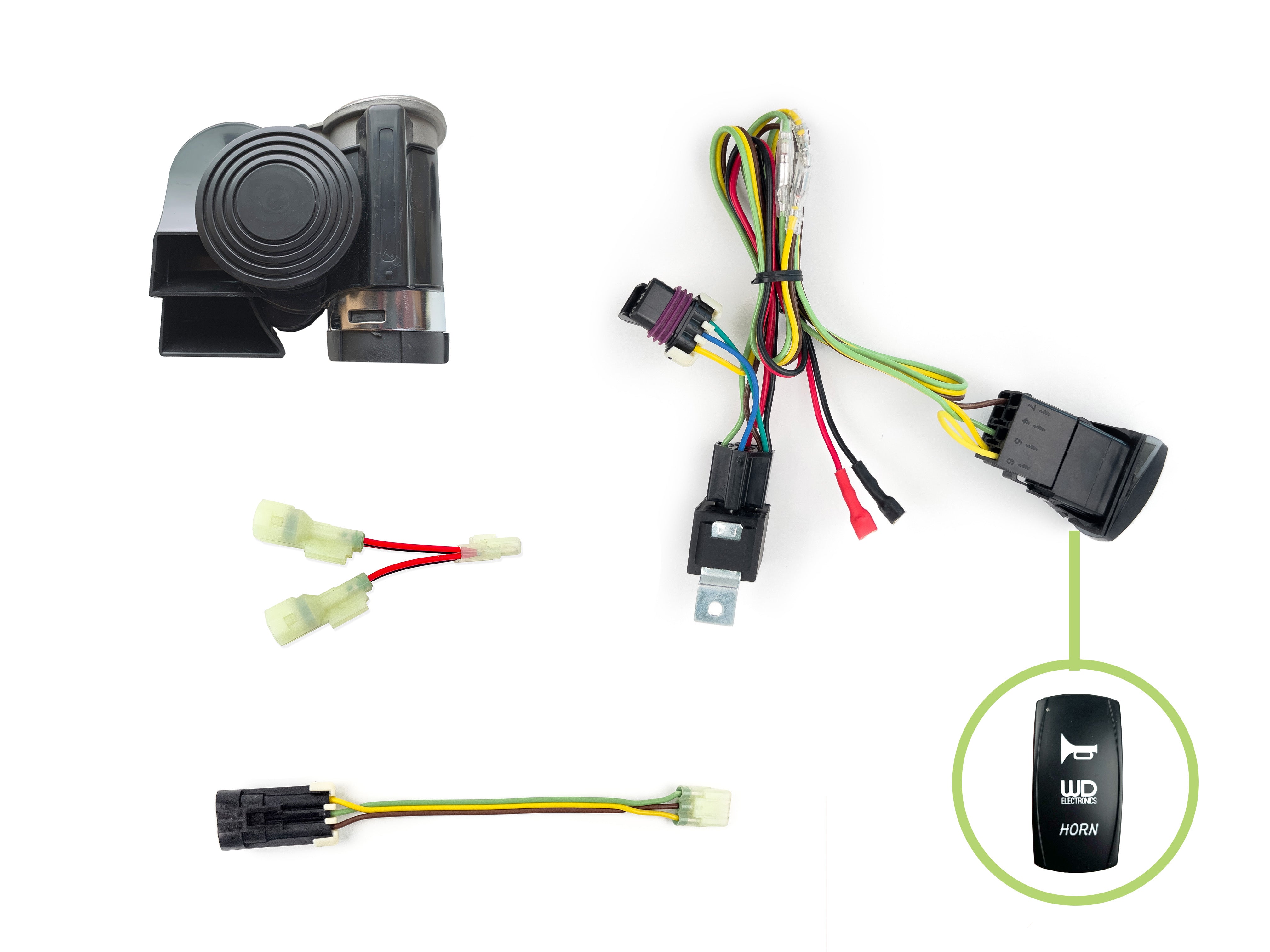 AIR HORN KIT FOR UTVs  -  RZR - Ranger - General - Honda