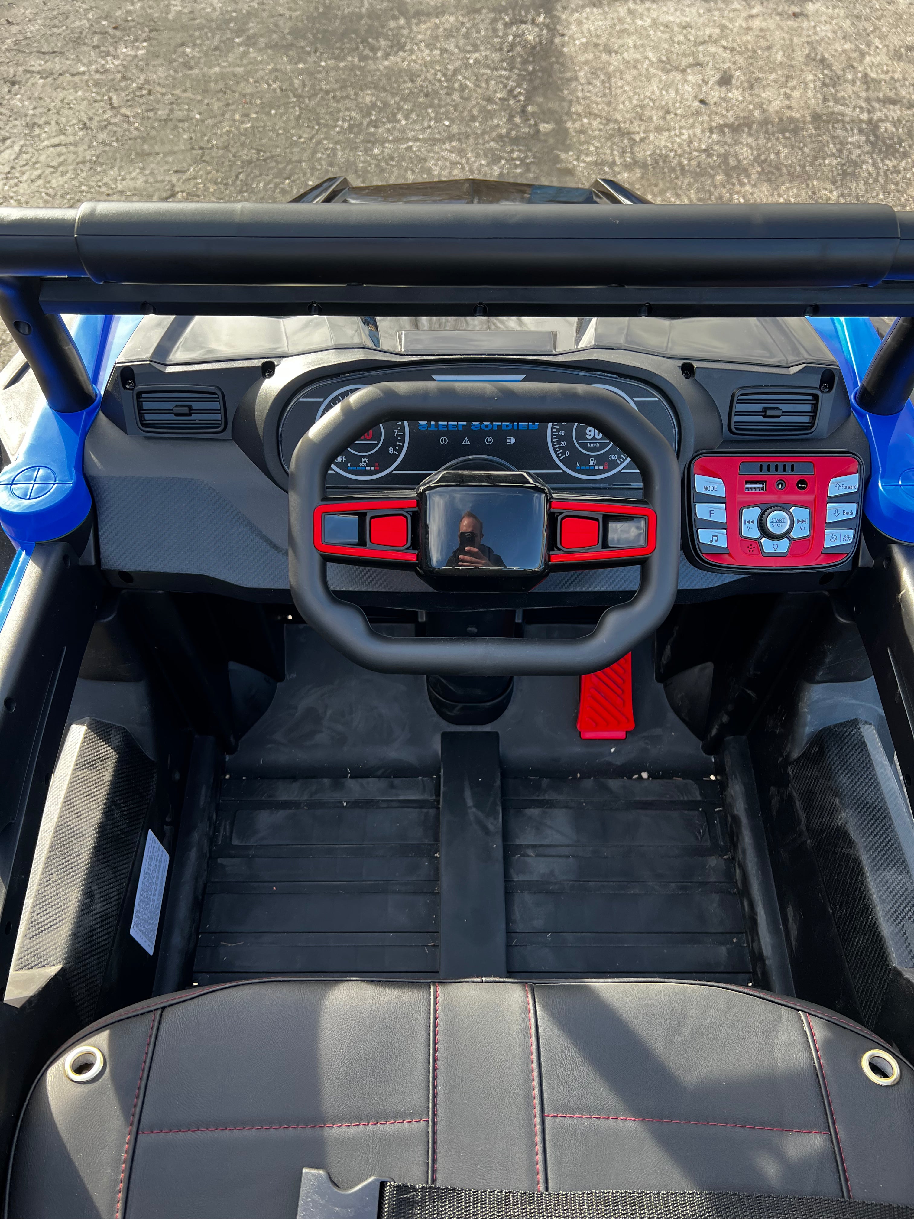 MiniWheelers Polaris RZR Turbo S Kids Ride on 24v Vehicle with Remote Control