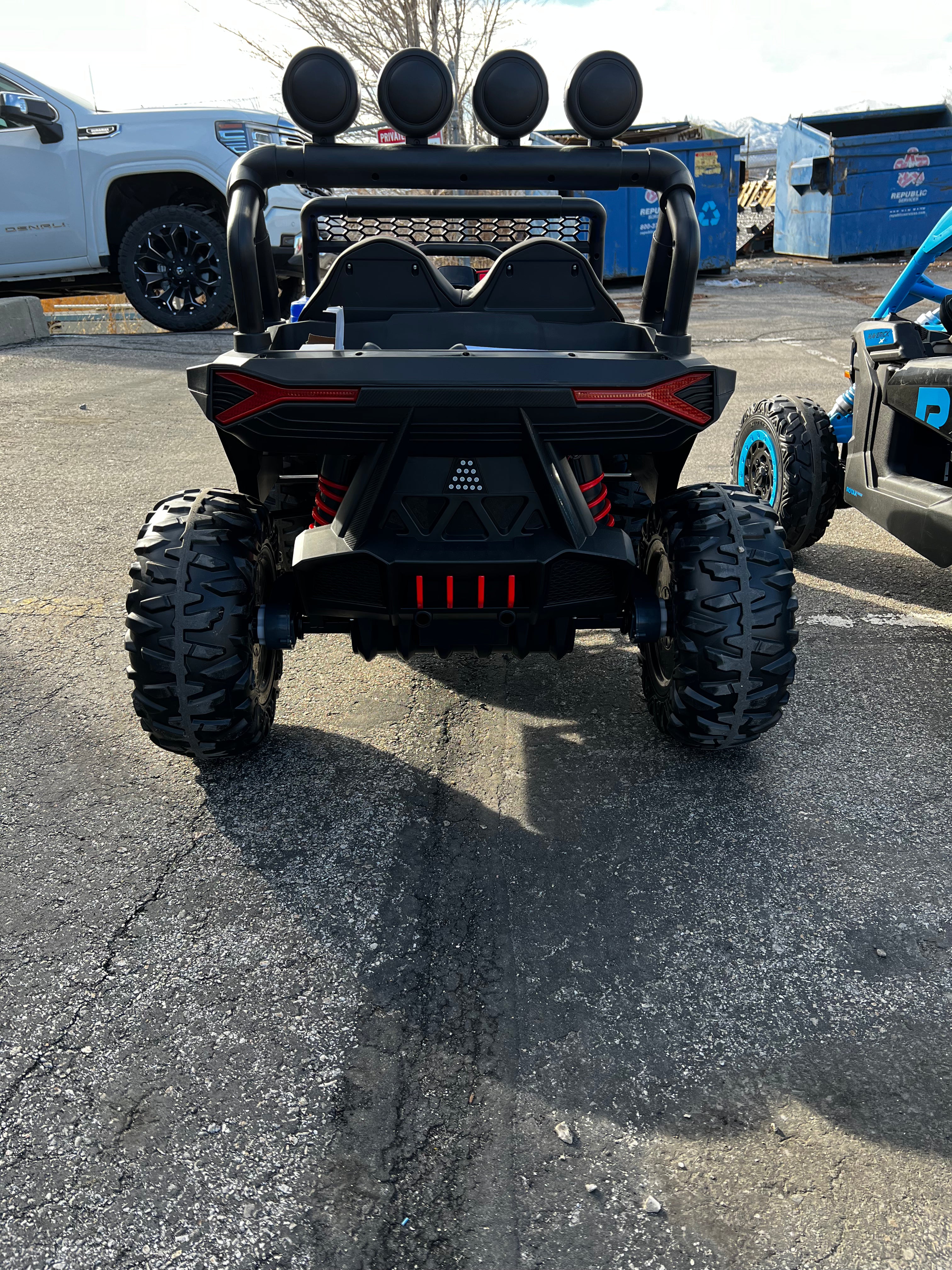 MiniWheelers Polaris RZR Turbo S Kids Ride on 24v Vehicle with Remote Control
