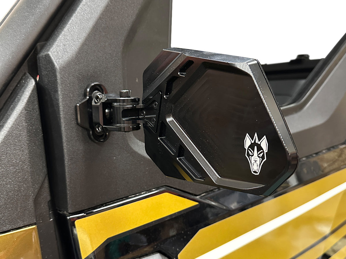 Kawasaki Ridge Door Mounts for Chupacabra Cuero Pro Mirrors (Set