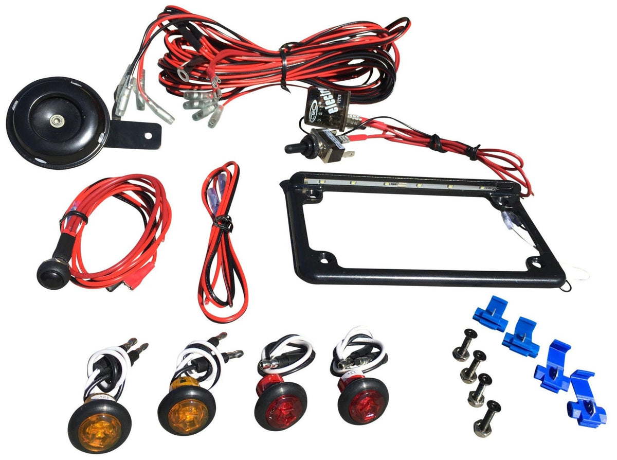 Universal UTV Turn Signal Kit - Single LEDs - WD Electronics