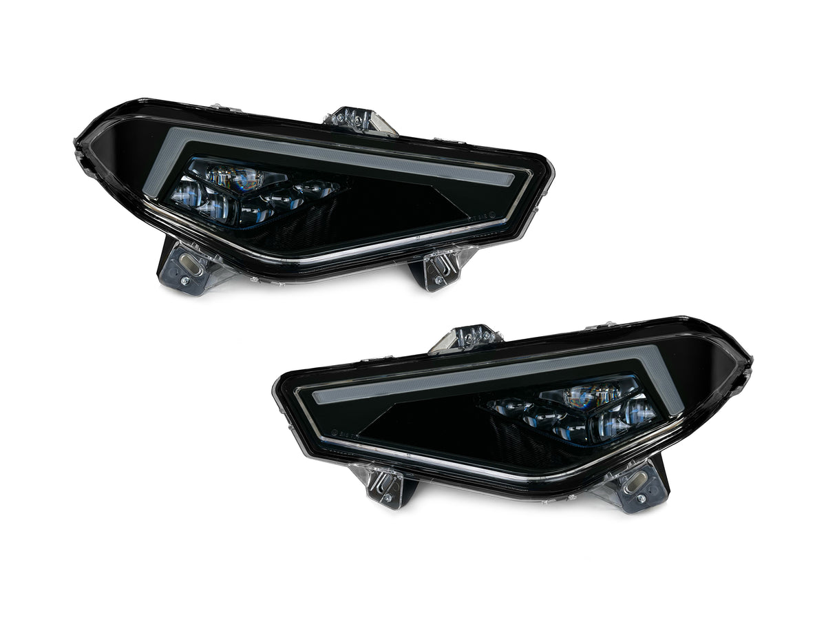 Polaris Ranger XP 1000 LED Headlights with Turn Signals- WD