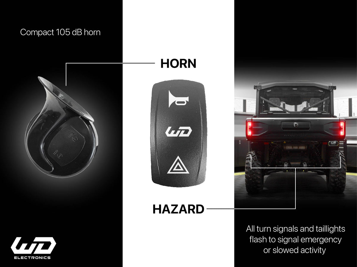 Universal Turn Signal Kit (Independent Rear) - Signal Pro™ - 6-LED