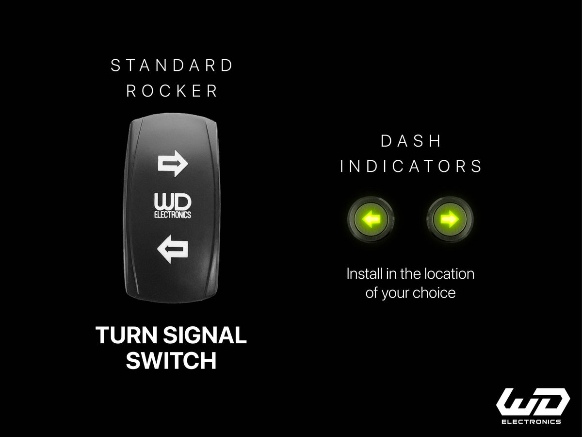 Universal Turn Signal Kit (Independent Rear) - Signal Pro™ - 6-LED