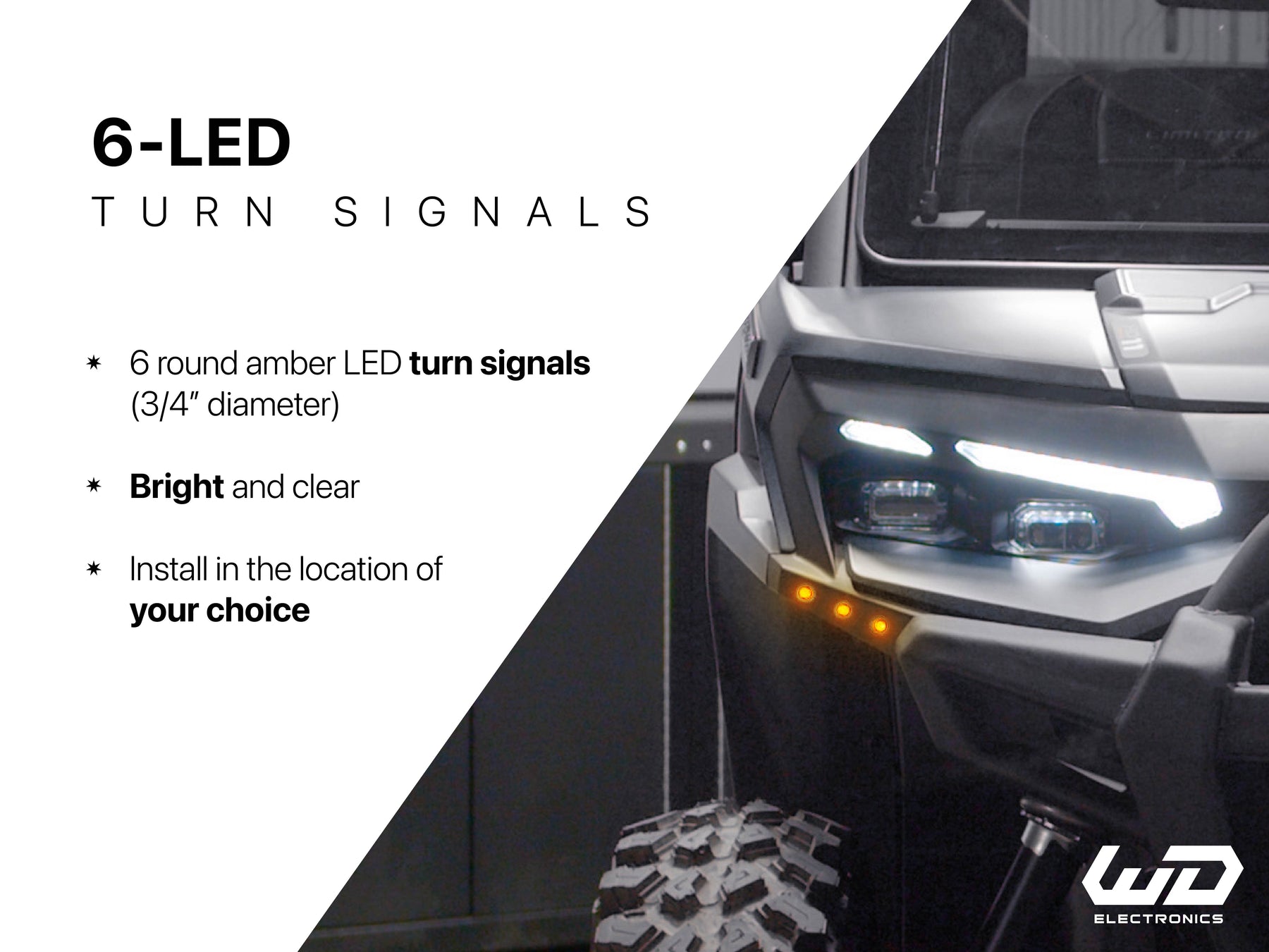 2026+ Can Am Defender HD11 - Signal Pro™ - 6-LED