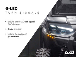 2026+ Can Am Defender HD11 - Signal Pro™ - 6-LED