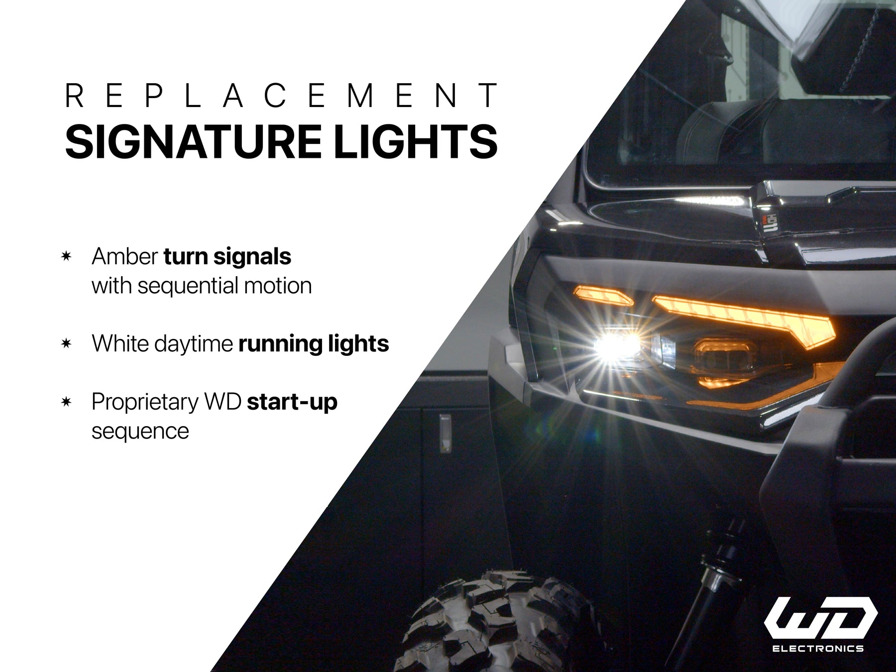2026+ Can Am Defender HD11 - Signal Pro™ - Replacement Signature Lights