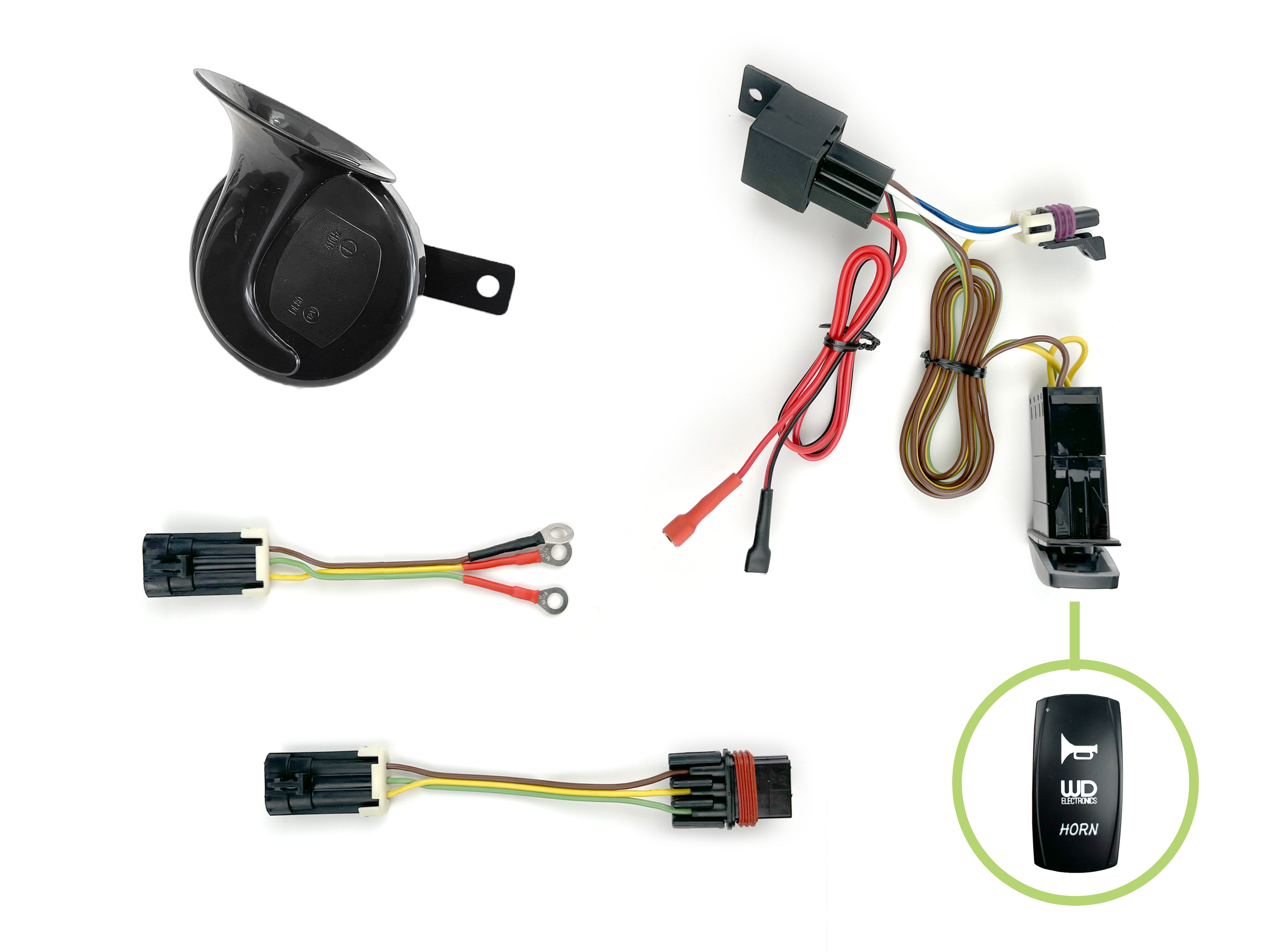 AIR HORN KIT FOR UTVs  -  RZR - Ranger - General - Honda