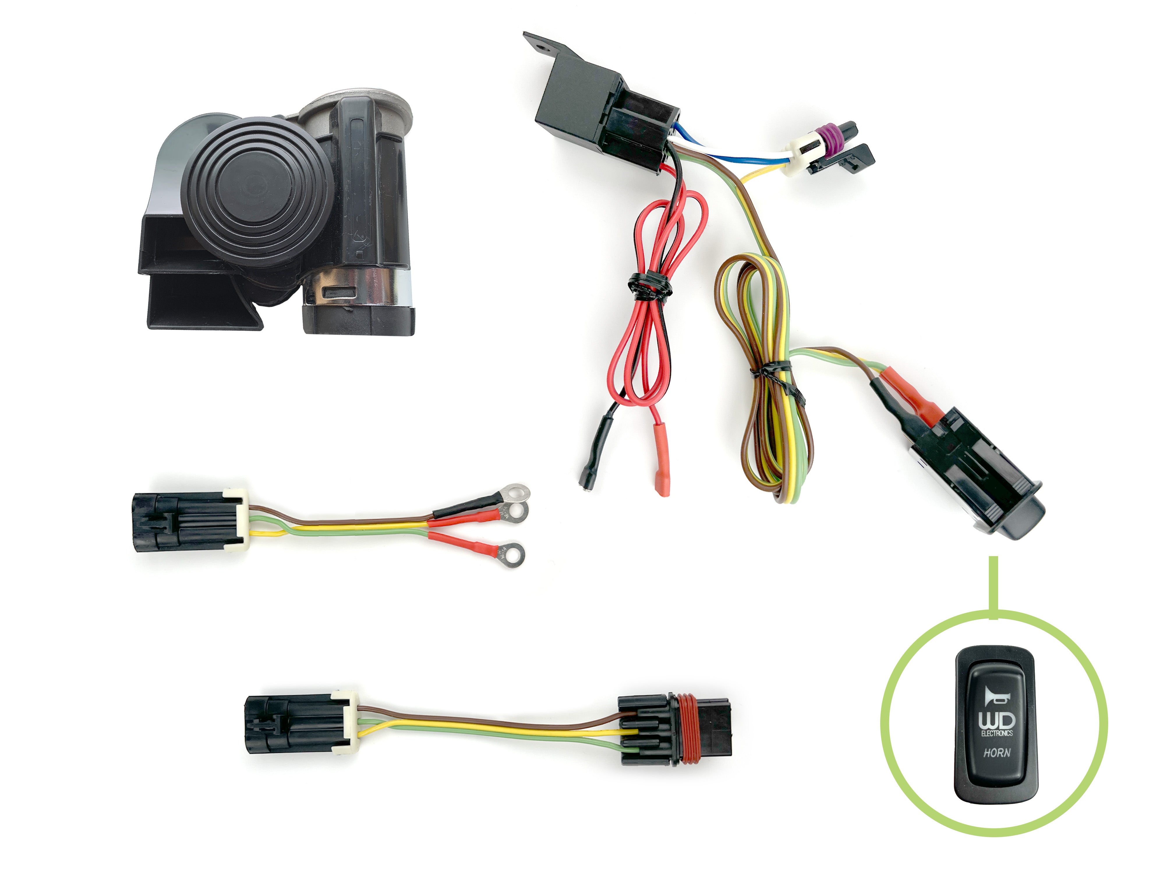 AIR HORN KIT FOR UTVs  -  RZR - Ranger - General - Honda