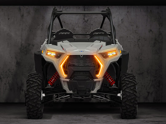 2021 - 2025 Polaris RZR Trail - COMBO: Replacement Headlights + Fangs