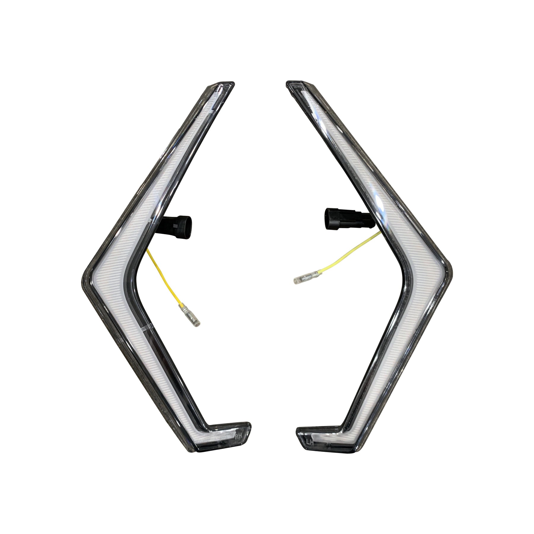 2018 - 2022 Polaris RZR Turbo S - COMBO: Replacement Headlights + Fangs