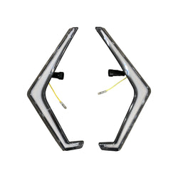 2018 - 2022 Polaris RZR Turbo S - COMBO: Replacement Headlights + Fangs