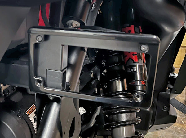 RZR Pro R License Plate Bracket - WD Electronics