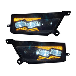 2021 - 2025 Polaris RZR Trail - COMBO: Replacement Headlights + Fangs