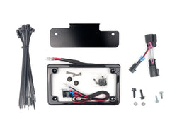 Integrated License Plate Frame Kit with Bracket
