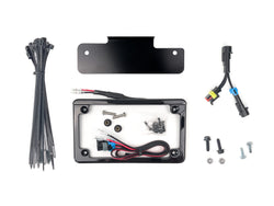 Integrated License Plate Frame Kit with Bracket