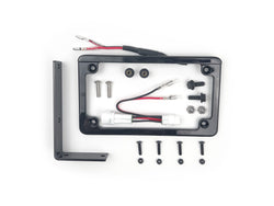 Integrated License Plate Frame Kit with Bracket