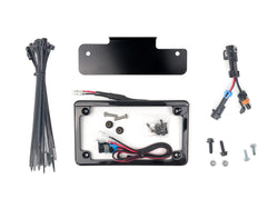 Integrated License Plate Frame Kit with Bracket