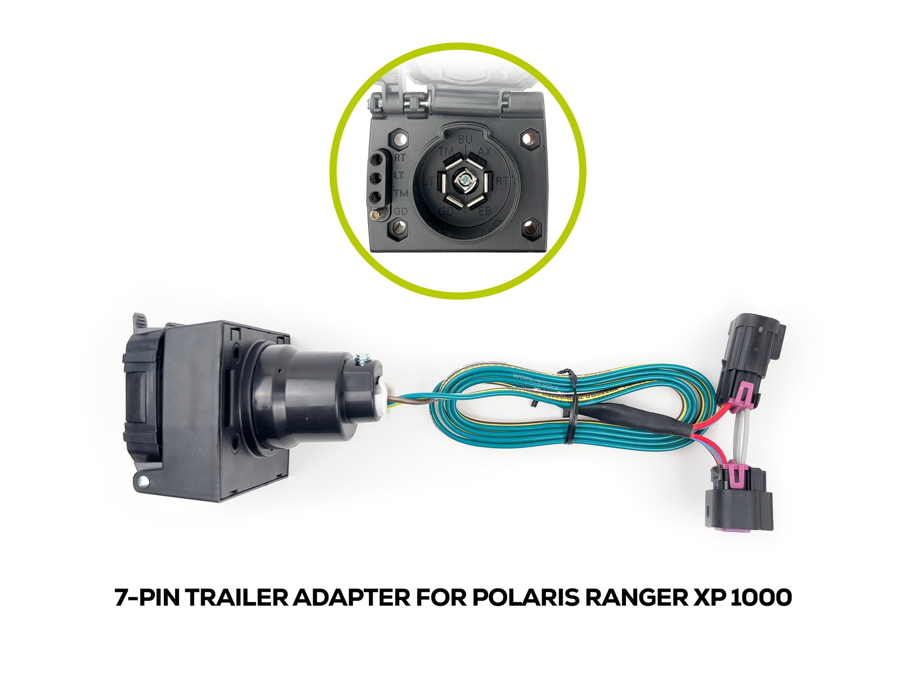 7-Pin Trailer Adapter for Side X Side