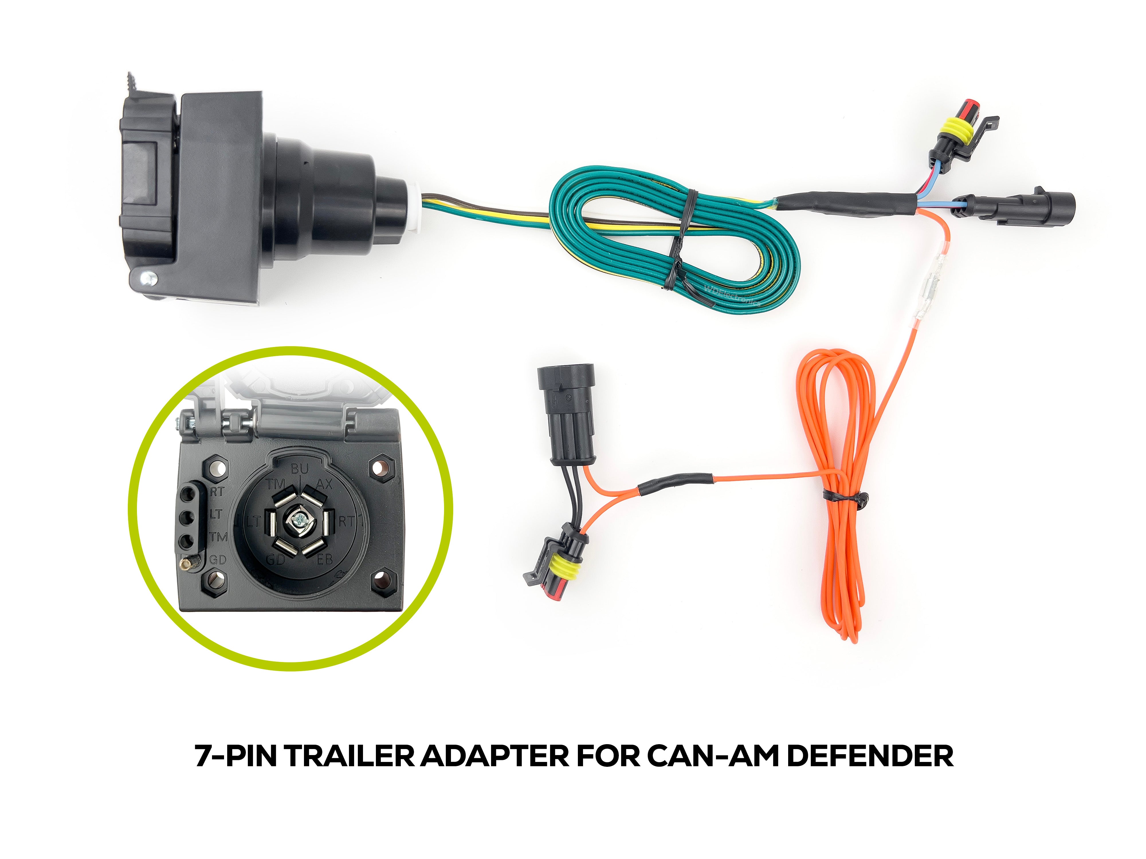 7-Pin Trailer Adapter for Side X Side