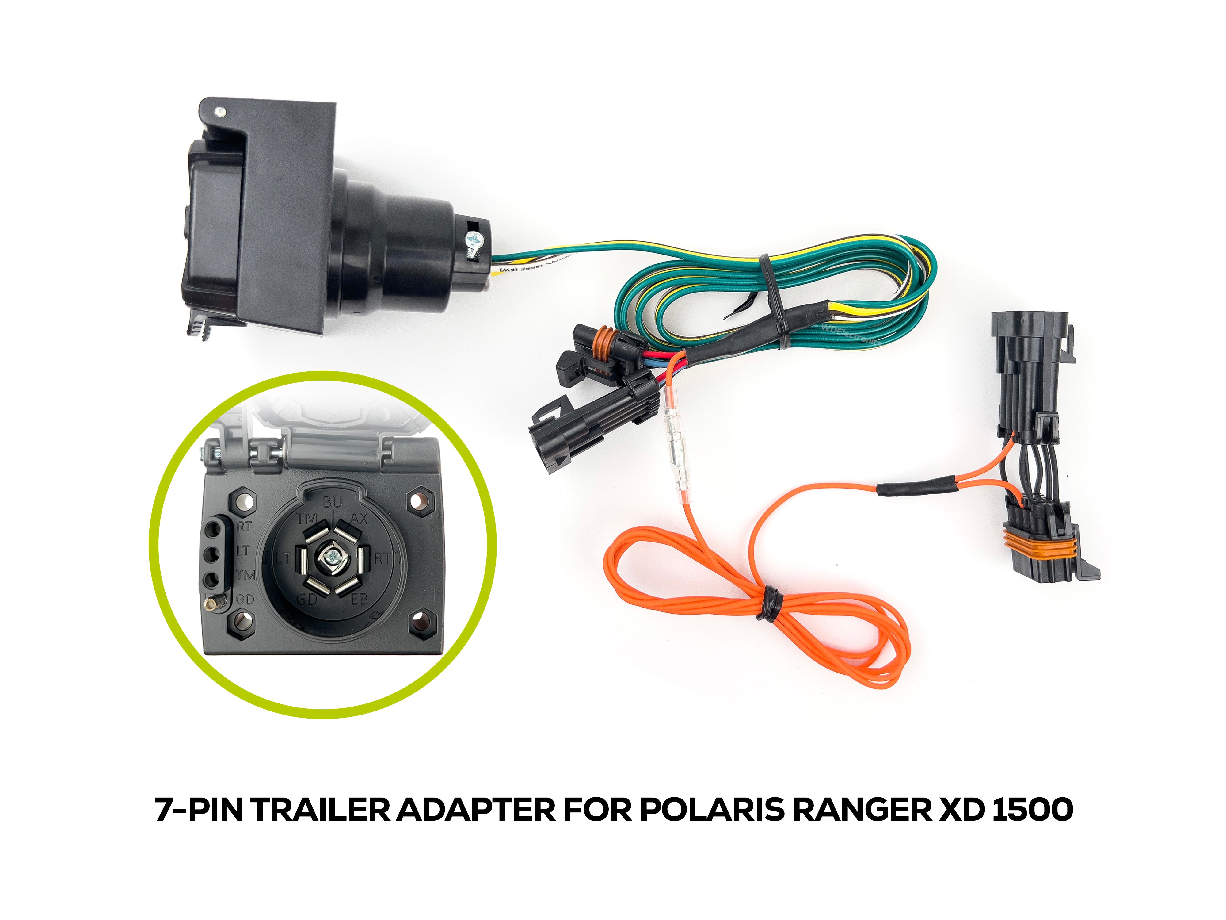 7-Pin Trailer Adapter for Side X Side