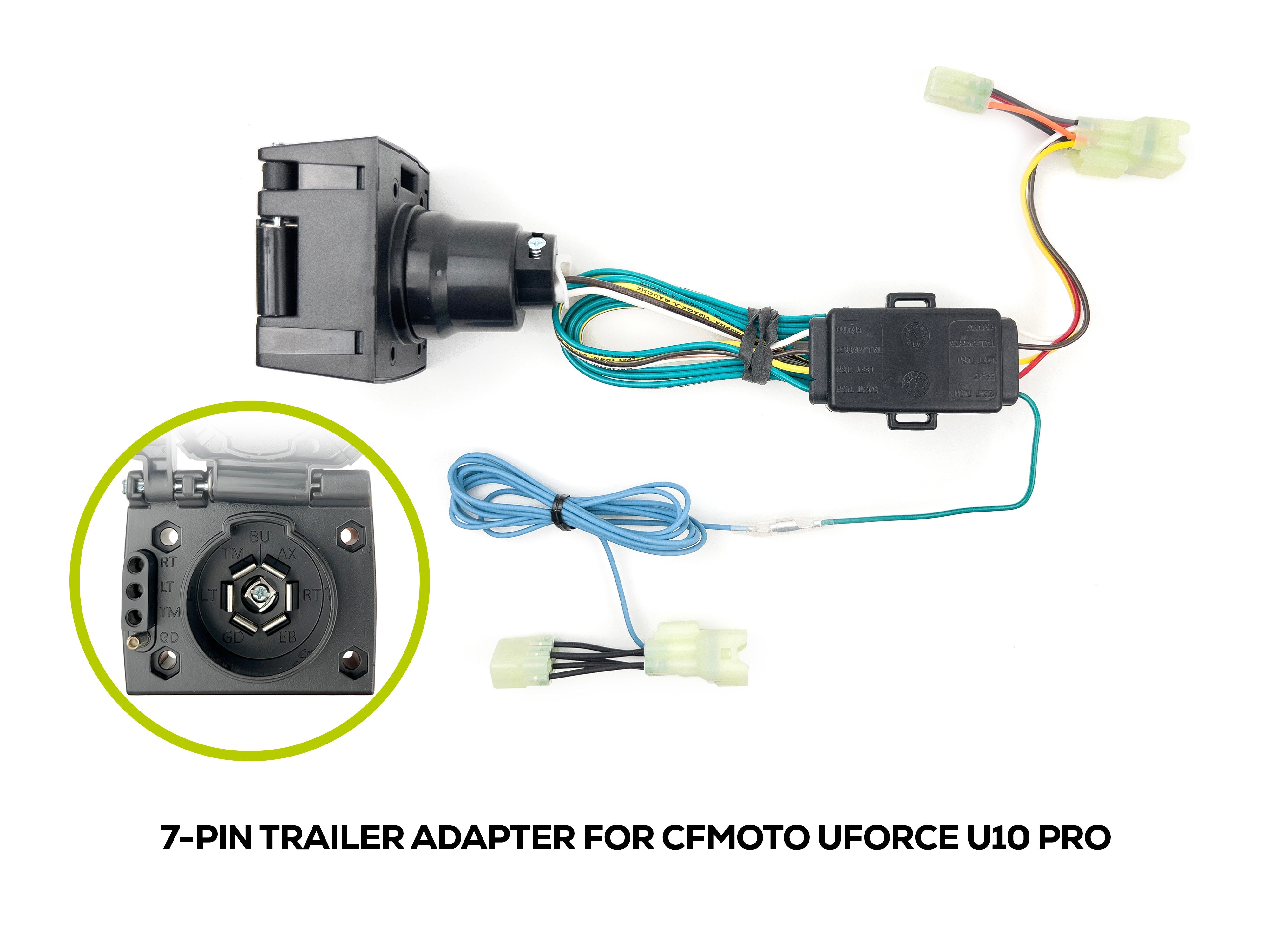 7-Pin Trailer Adapter for Side X Side