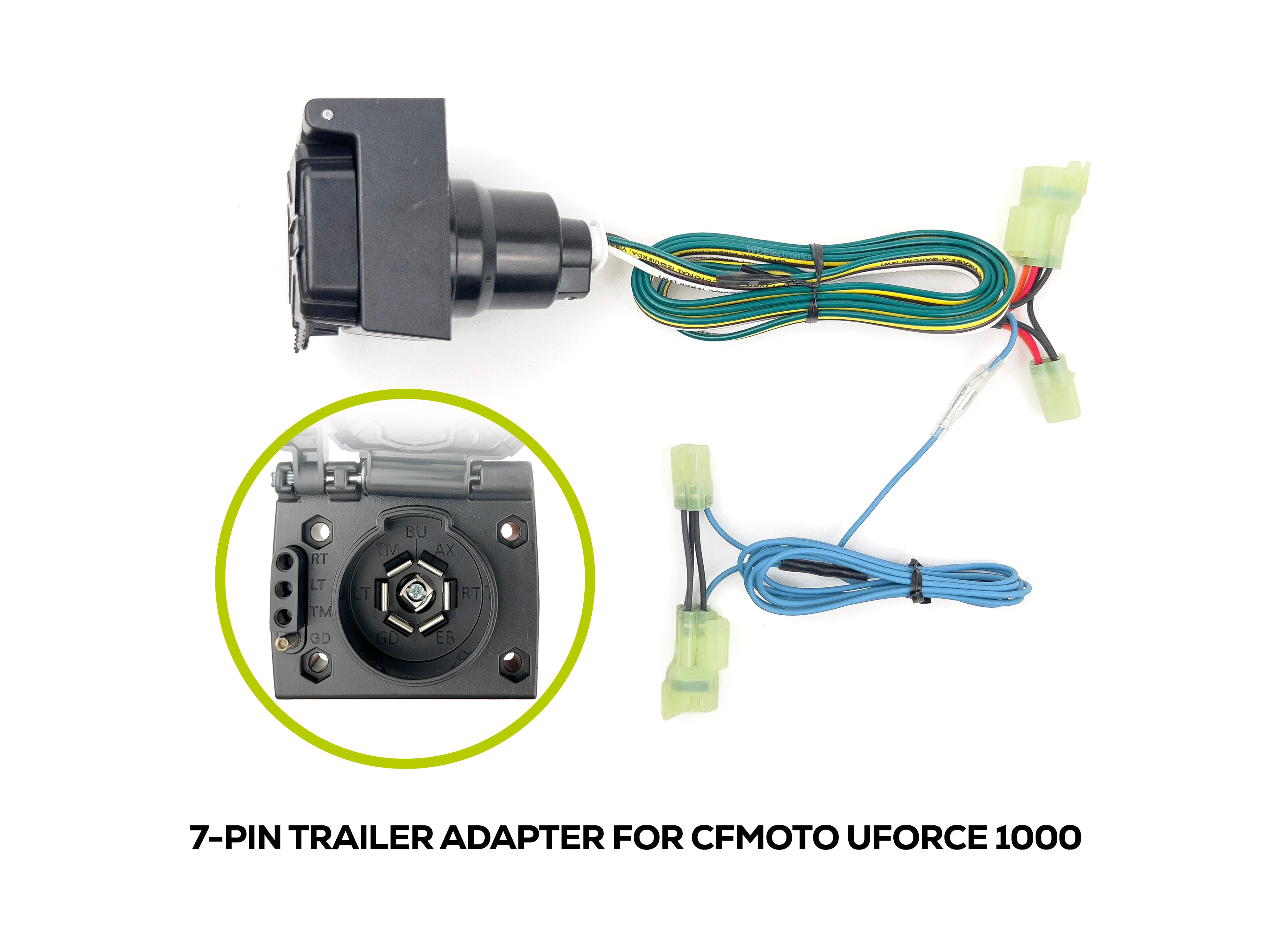 7-Pin Trailer Adapter for Side X Side