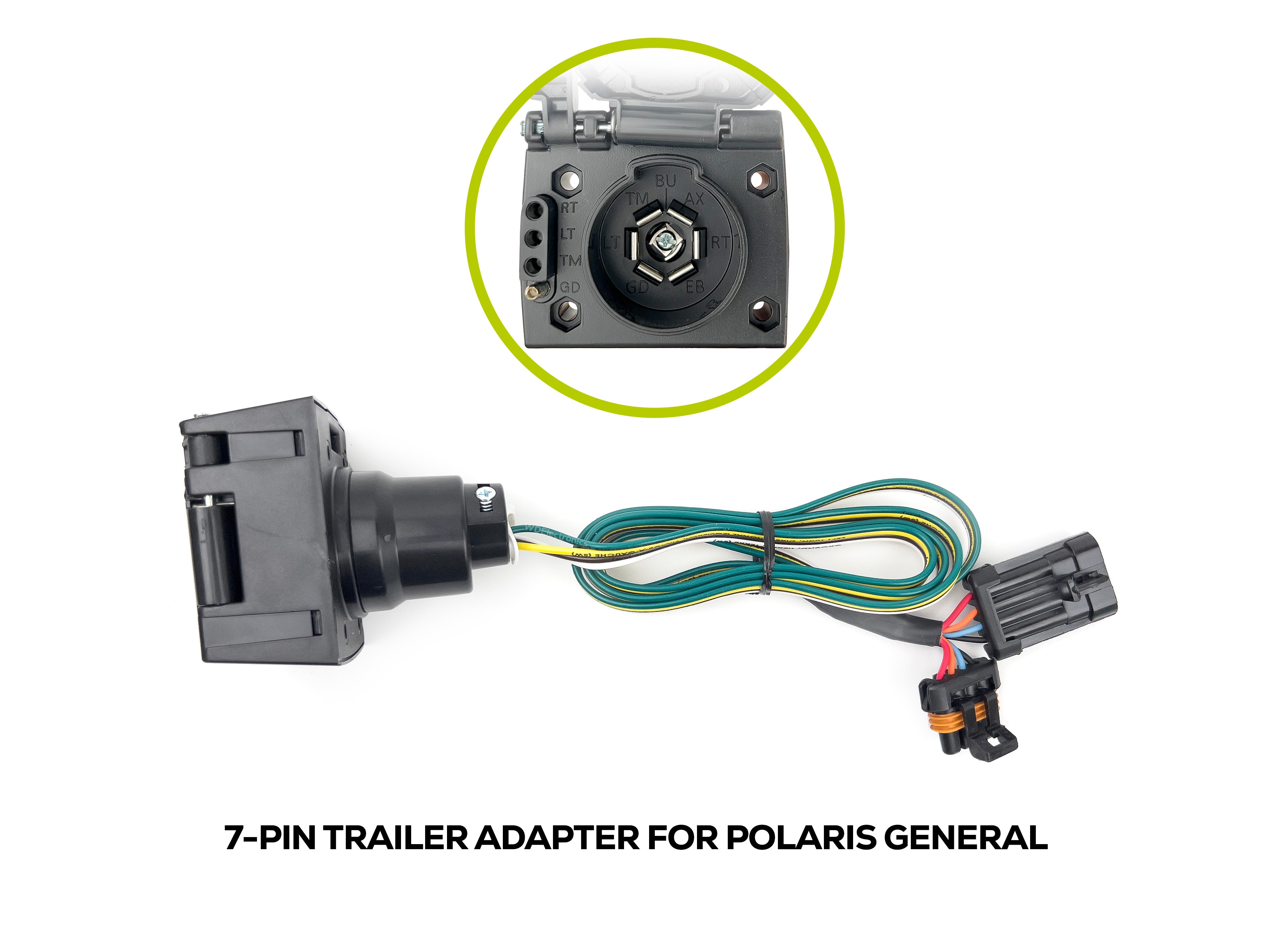 7-Pin Trailer Adapter for Side X Side