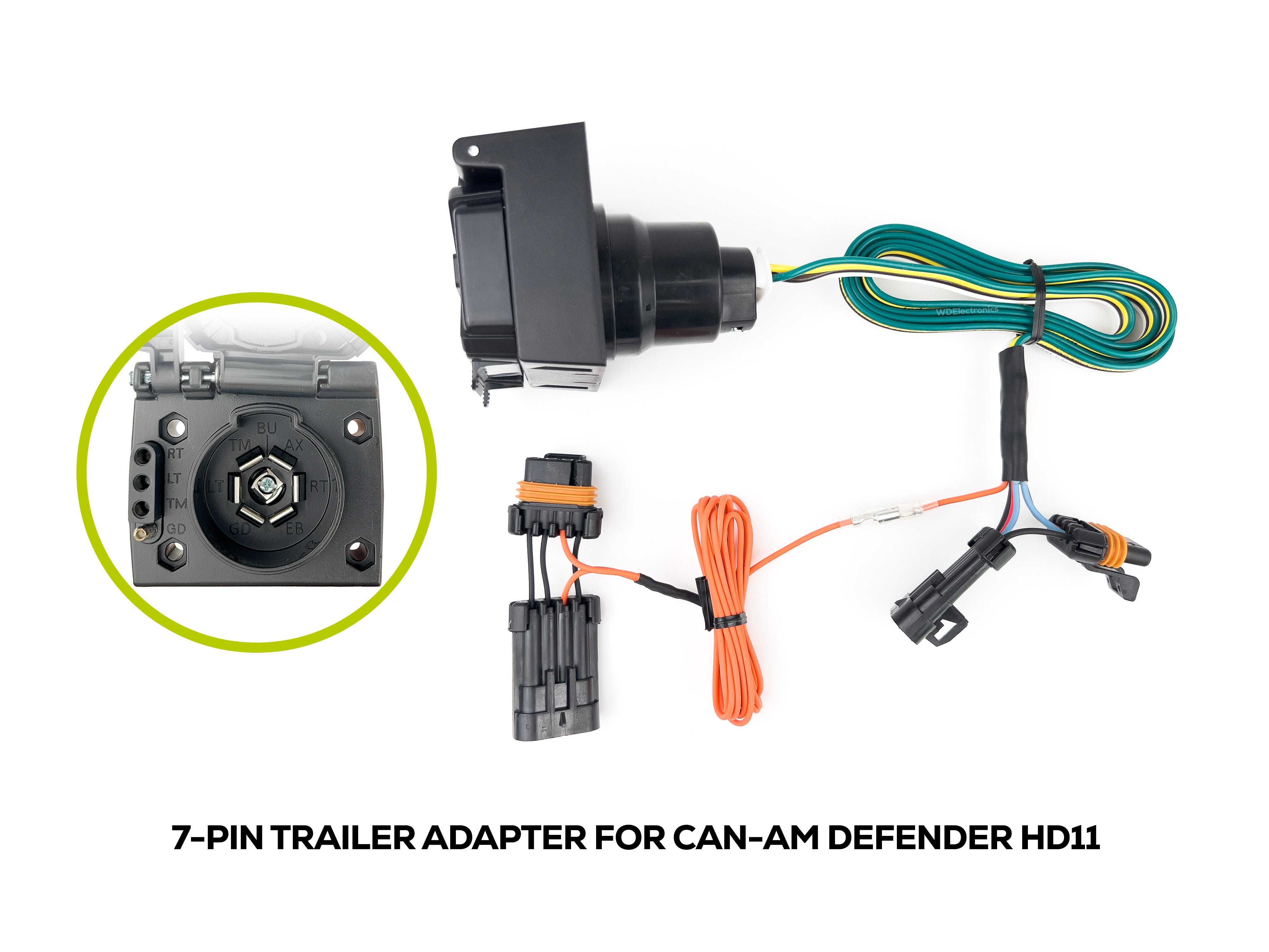 7-Pin Trailer Adapter for Side X Side