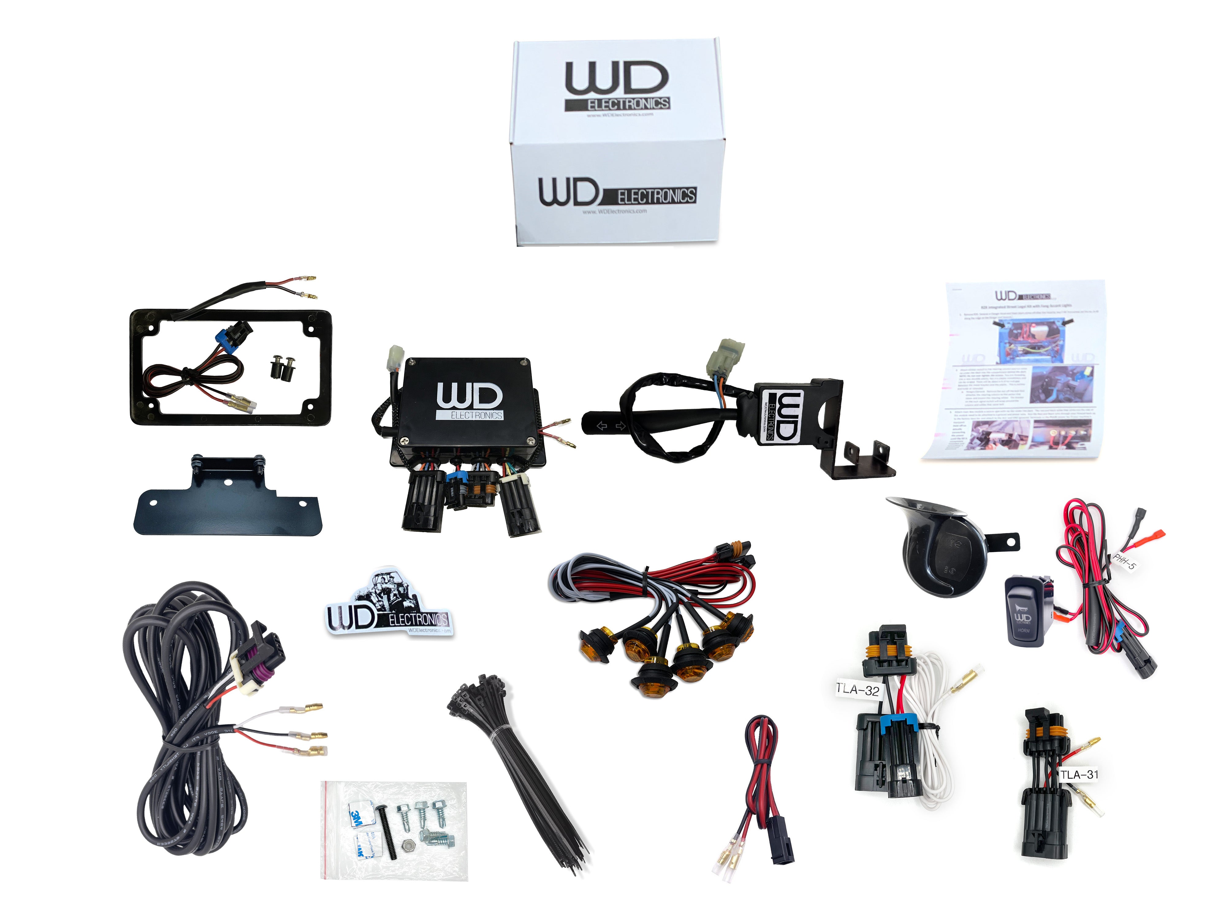 Polaris General or Ranger Integrated Street Legal Kit / Turn Signal Kit