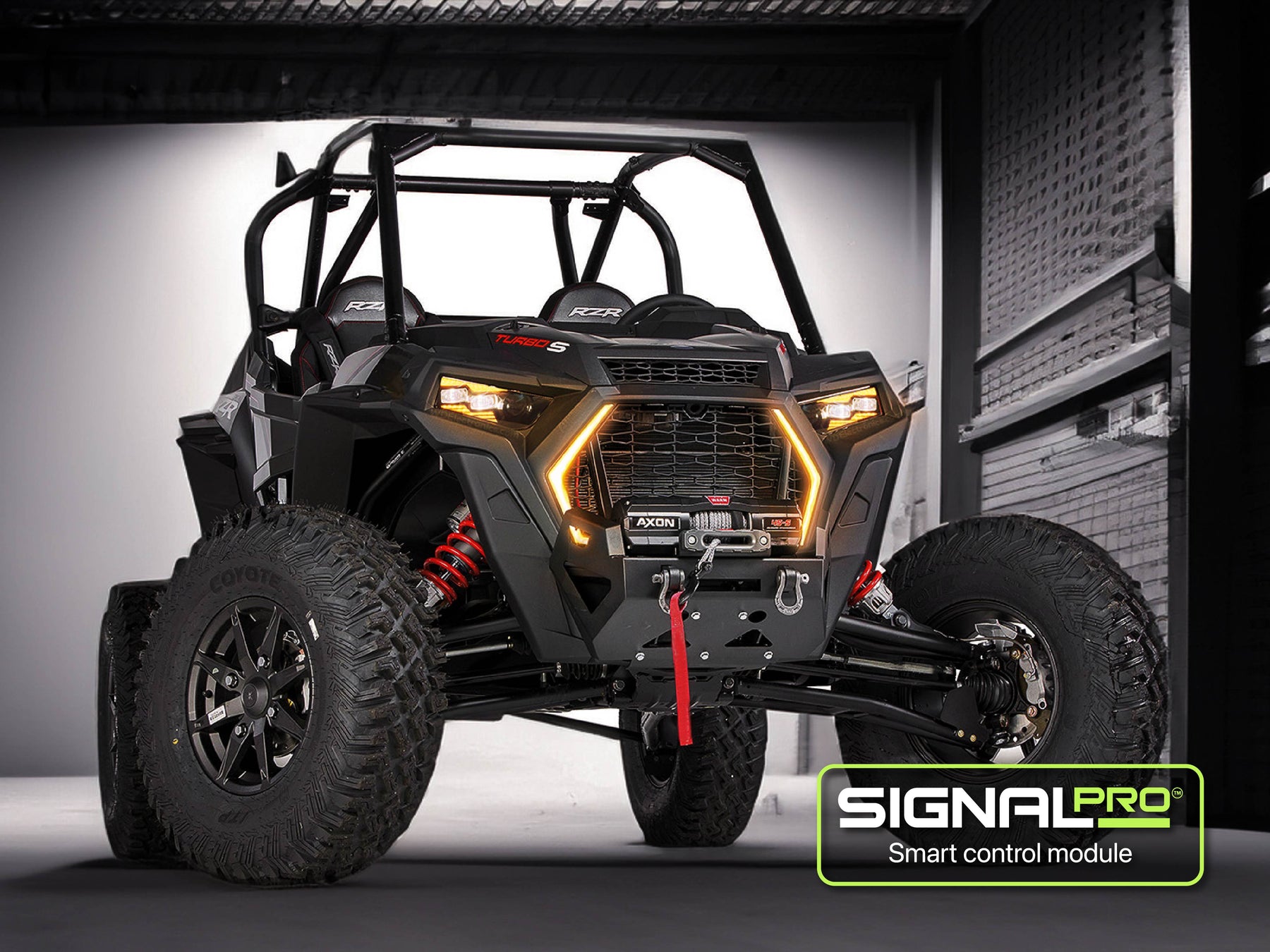 2018 - 2022 Polaris RZR Turbo S - Signal Pro™ - COMBO: Headlights + Fangs