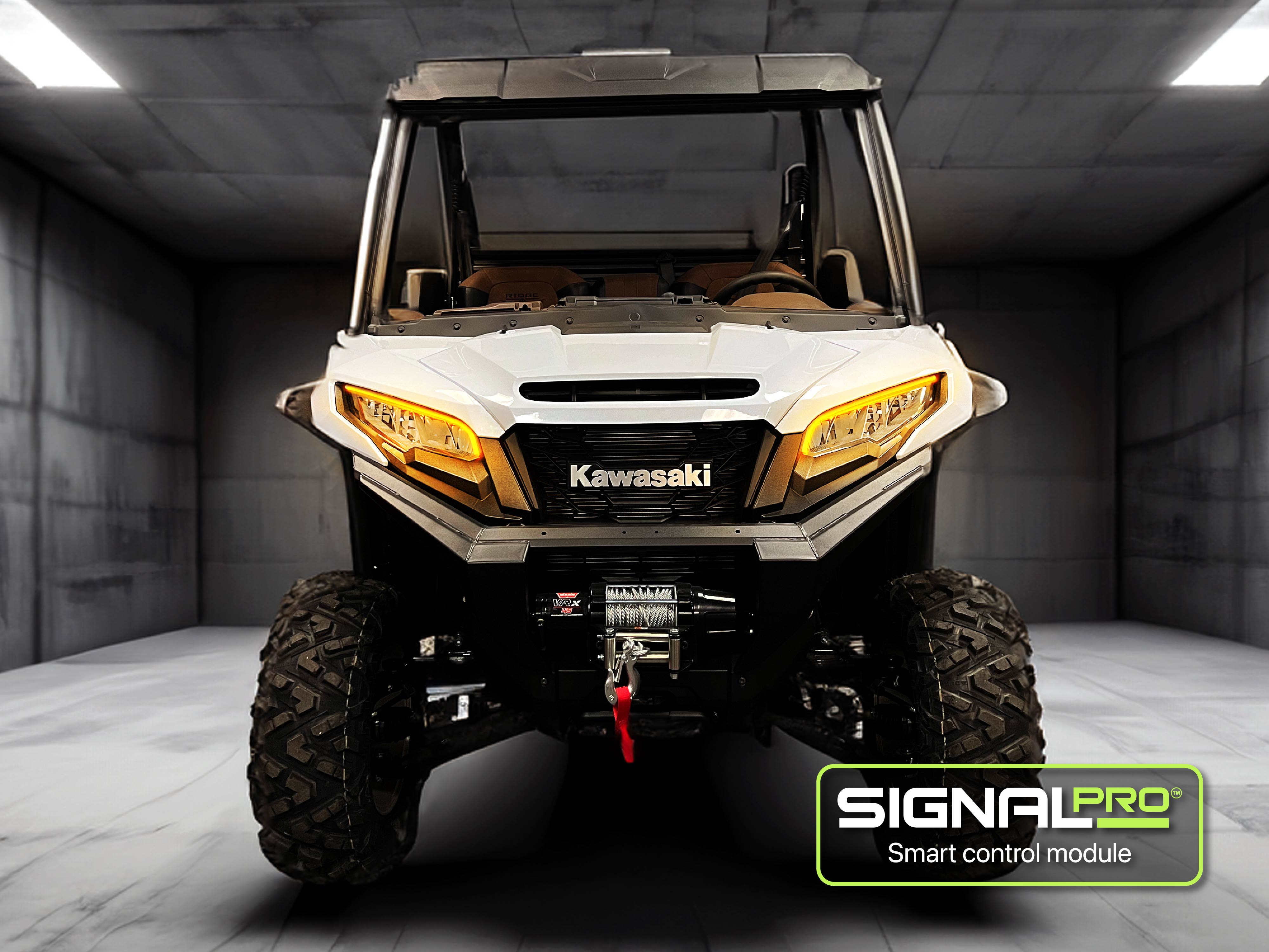 Kawasaki Ridge (2024+) UTV Turn Signal Kit - Sequential - WD