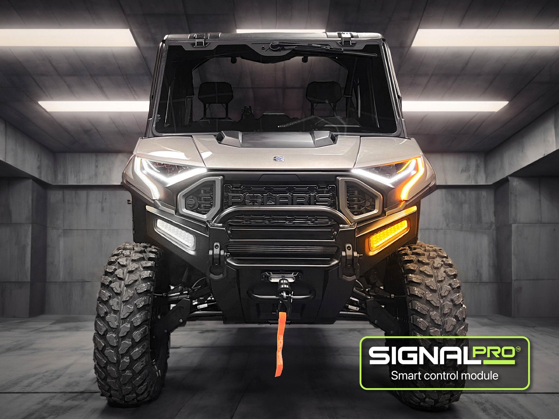 2024+ Polaris Ranger XD 1500 Ultimate - Signal Pro™ - Combo: Auxiliary Lights + Sequential