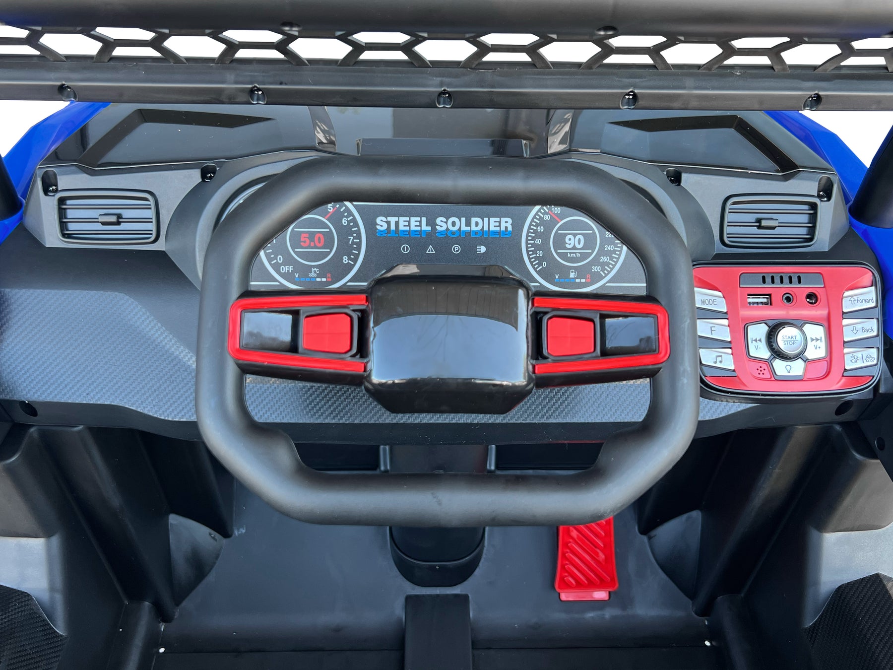 MiniWheelers Polaris RZR Turbo S Kids Ride on 24v Vehicle with Remote Control