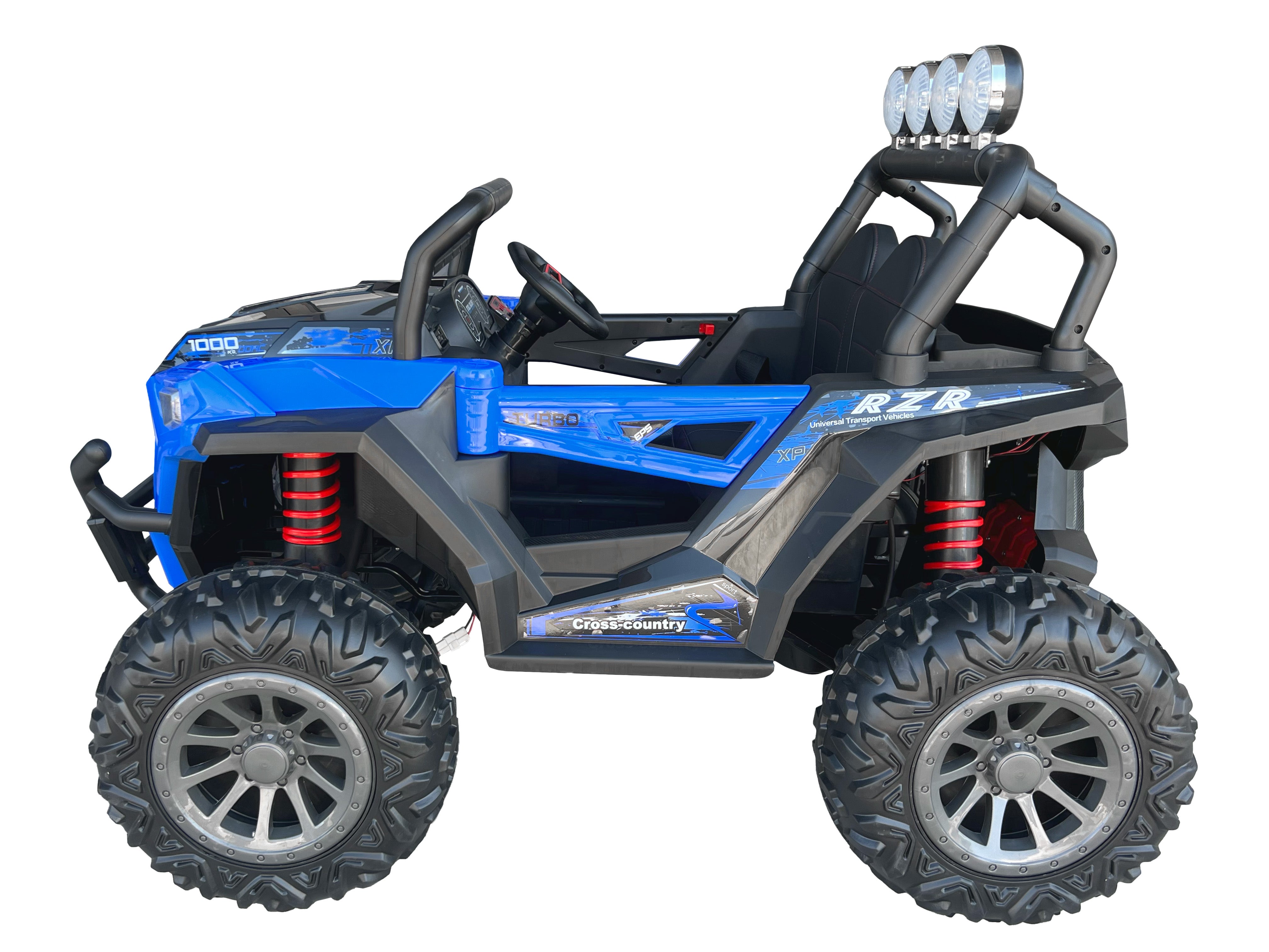 MiniWheelers Polaris RZR Turbo S Kids Ride on 24v Vehicle with Remote Control