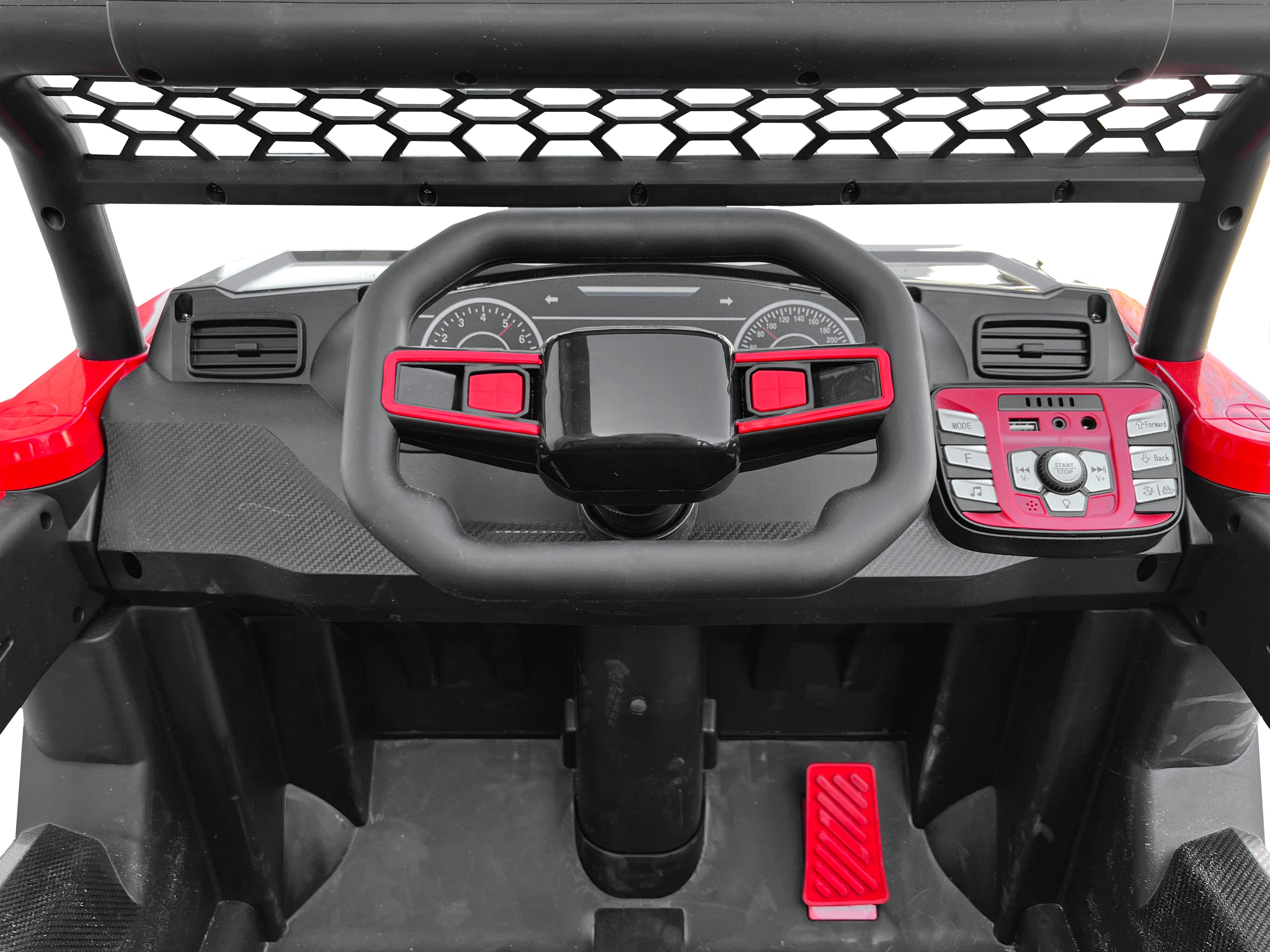 MiniWheelers Polaris RZR Turbo S Kids Ride on 24v Vehicle with Remote Control