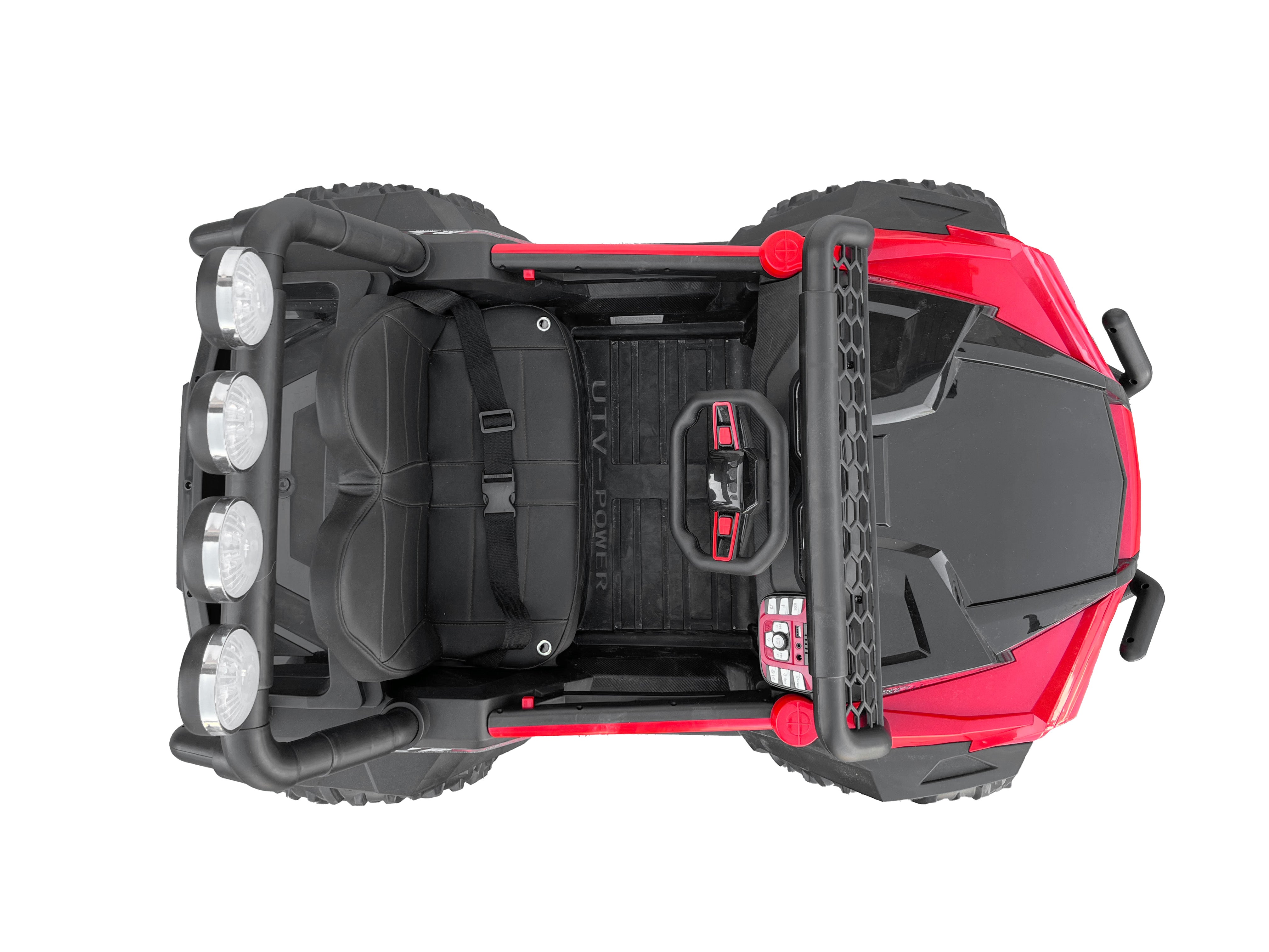 MiniWheelers Polaris RZR Turbo S Kids Ride on 24v Vehicle with Remote Control