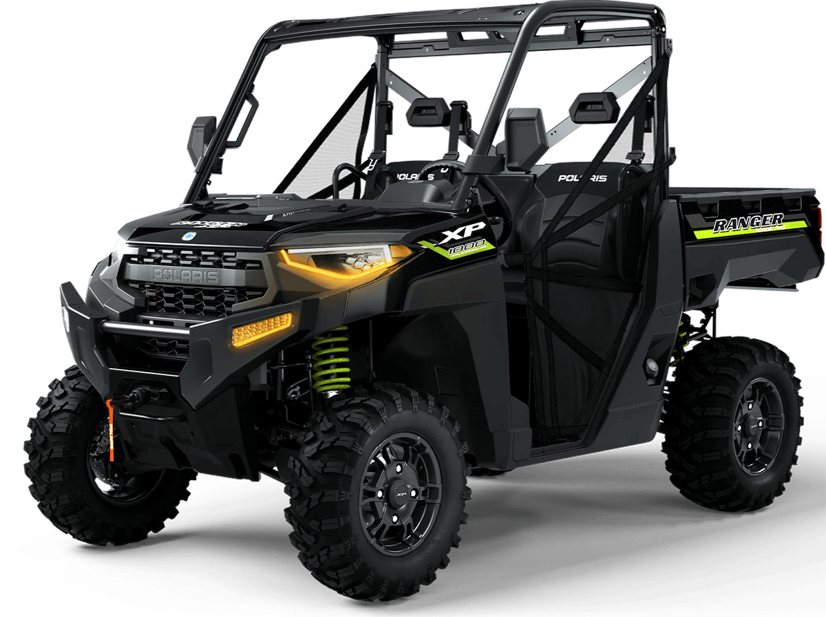 Polaris Ranger with a WD turn signal kit installed