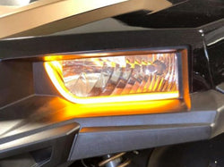 Sequential LED strip turn signals illuminated on 2018+ Polaris General