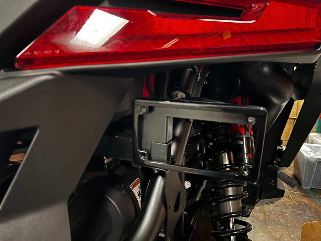 Polaris General License Plate Bracket - WD Electronics